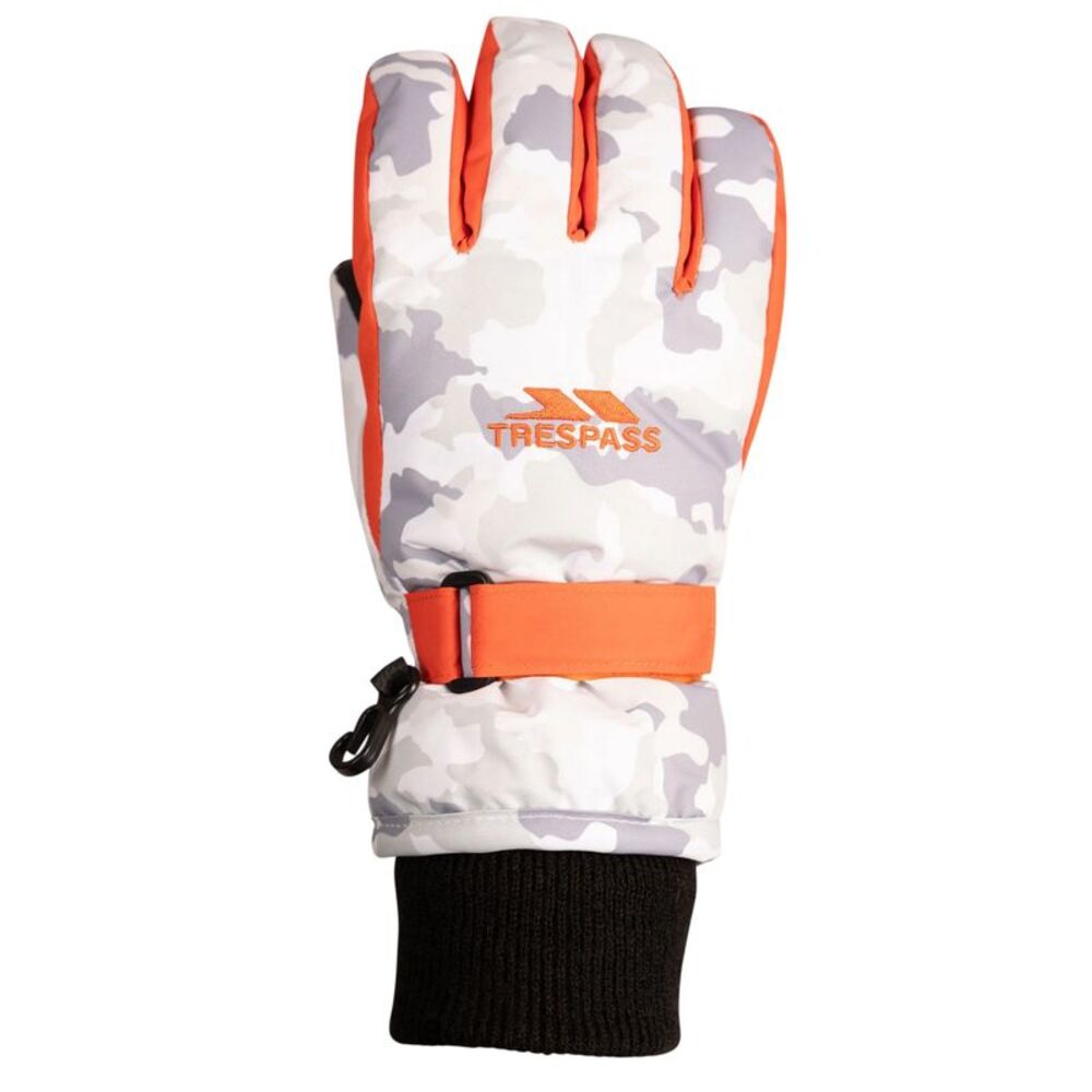Trespass Childrens/Kids Laggan Camo Winter Gloves / Gray